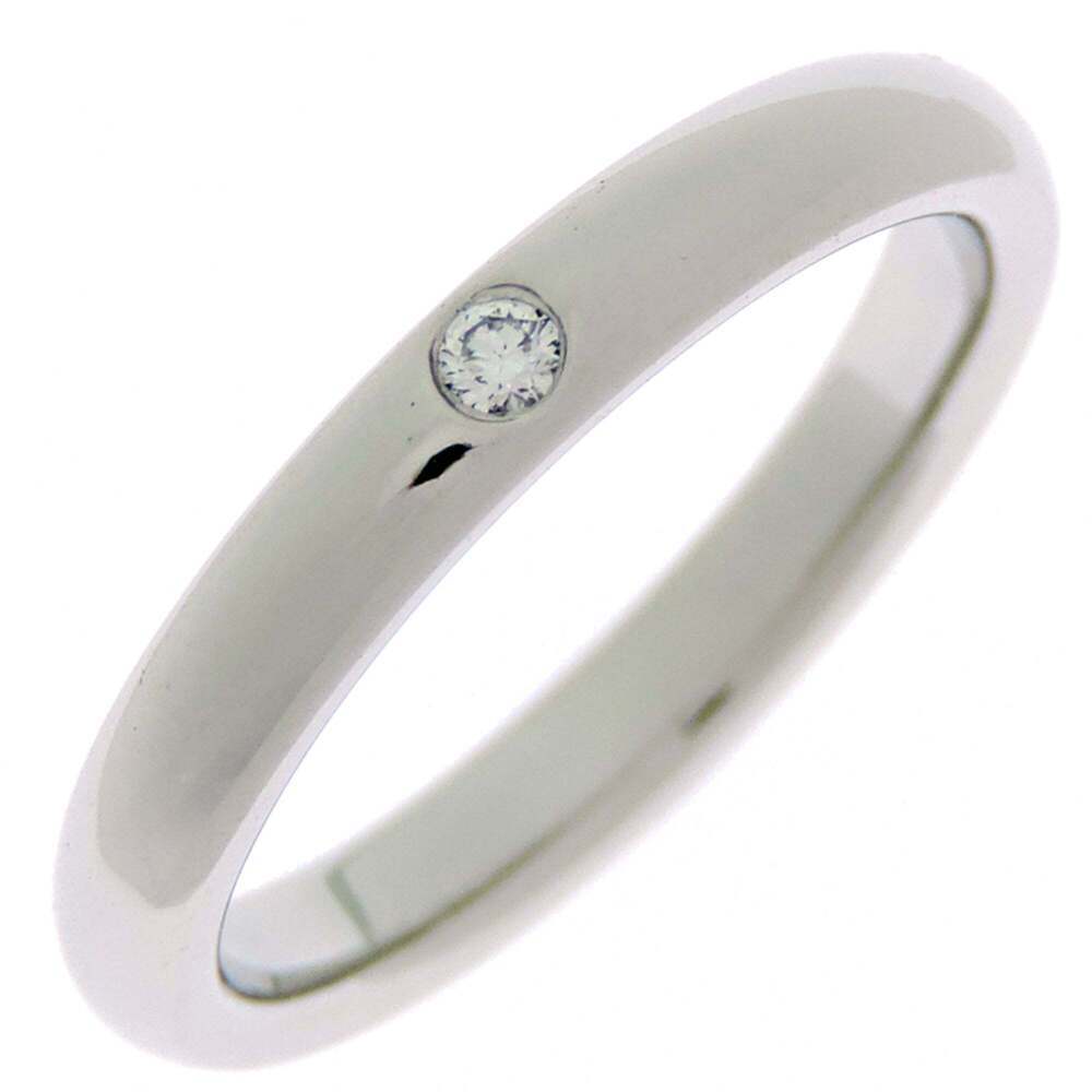 TIFFANY Silver Diamond Ring